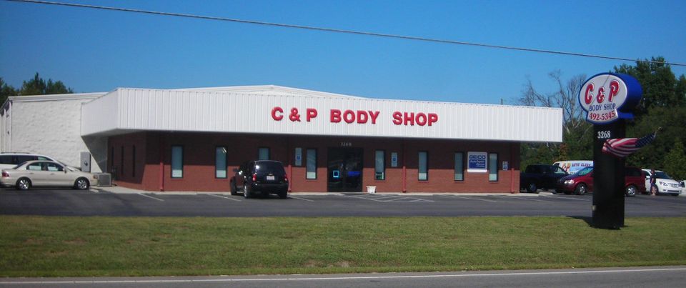 C&P Body Shop Henderson NC, auto repair in henderson, collison repair in henderson nc,