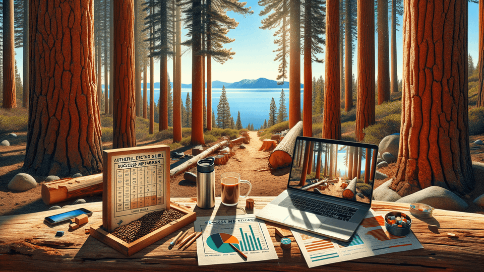 Working in the forest with KPCopy for Outdoor Lifestyle brands 