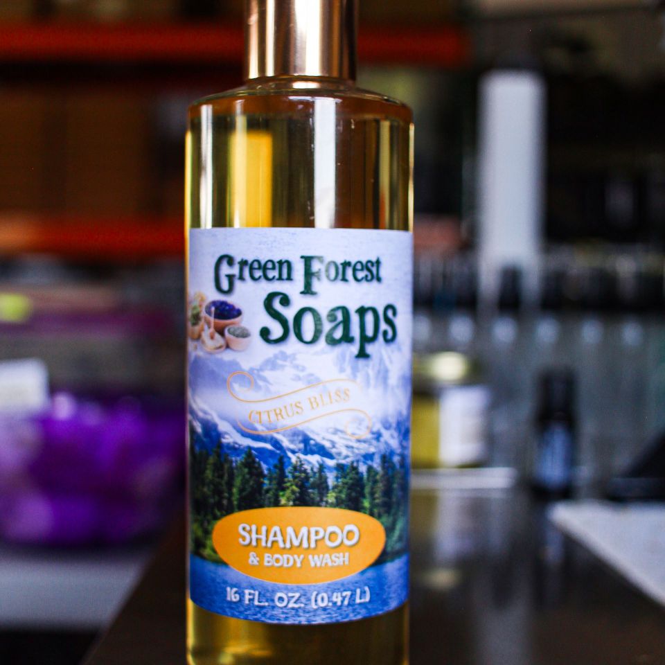 Lavender Shampoo and Body Wash by Green Forest Soaps & Salves