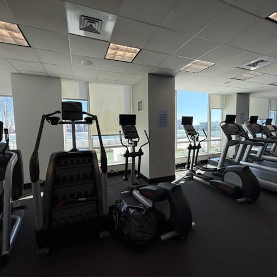 Protective solar film dual reflective fifteenpercent commercial gym westnewyork newjersey