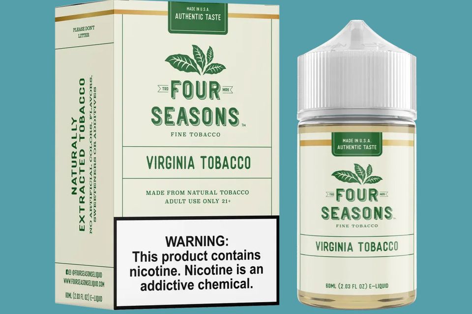 Four Seasons Virginia Tobacco E-Liquids