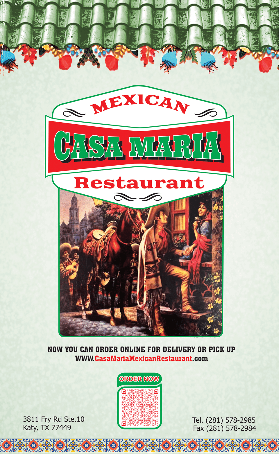 Menu oficio   casa maria restaurant 1