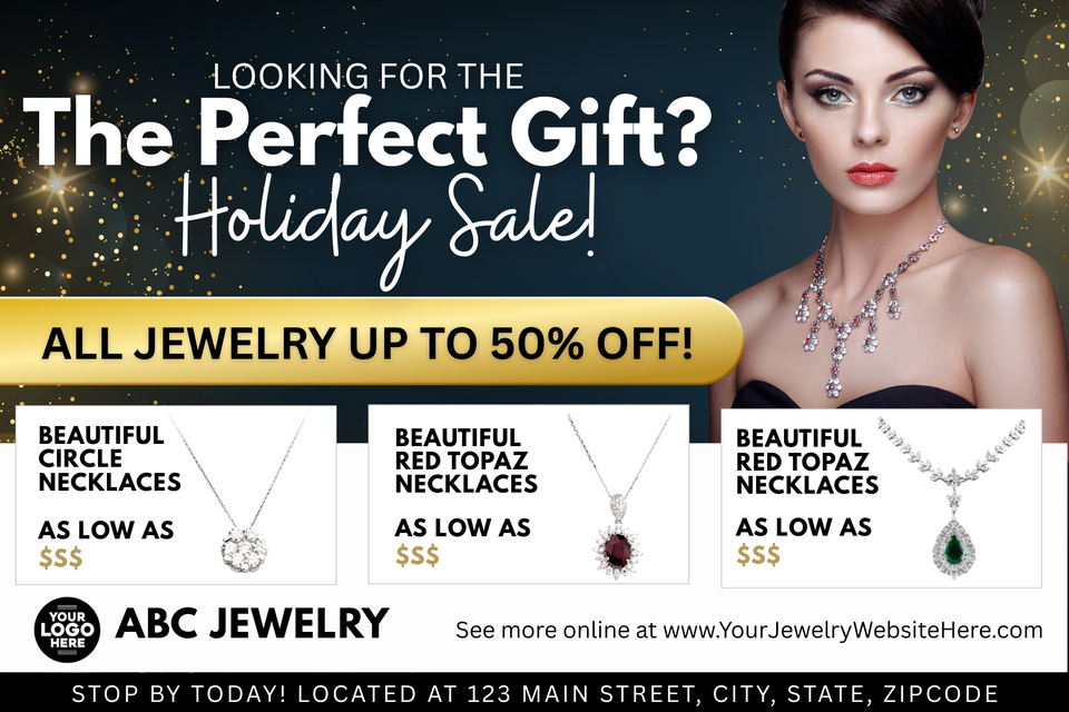 Jewelry postcards (3)