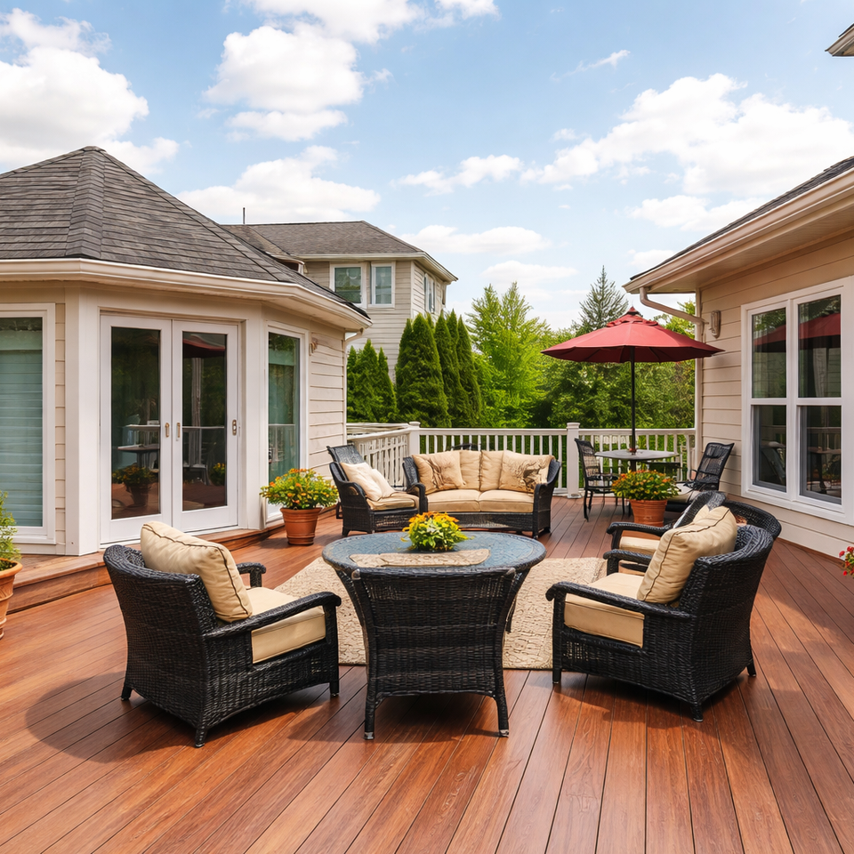 Deck and exterior home remodeling