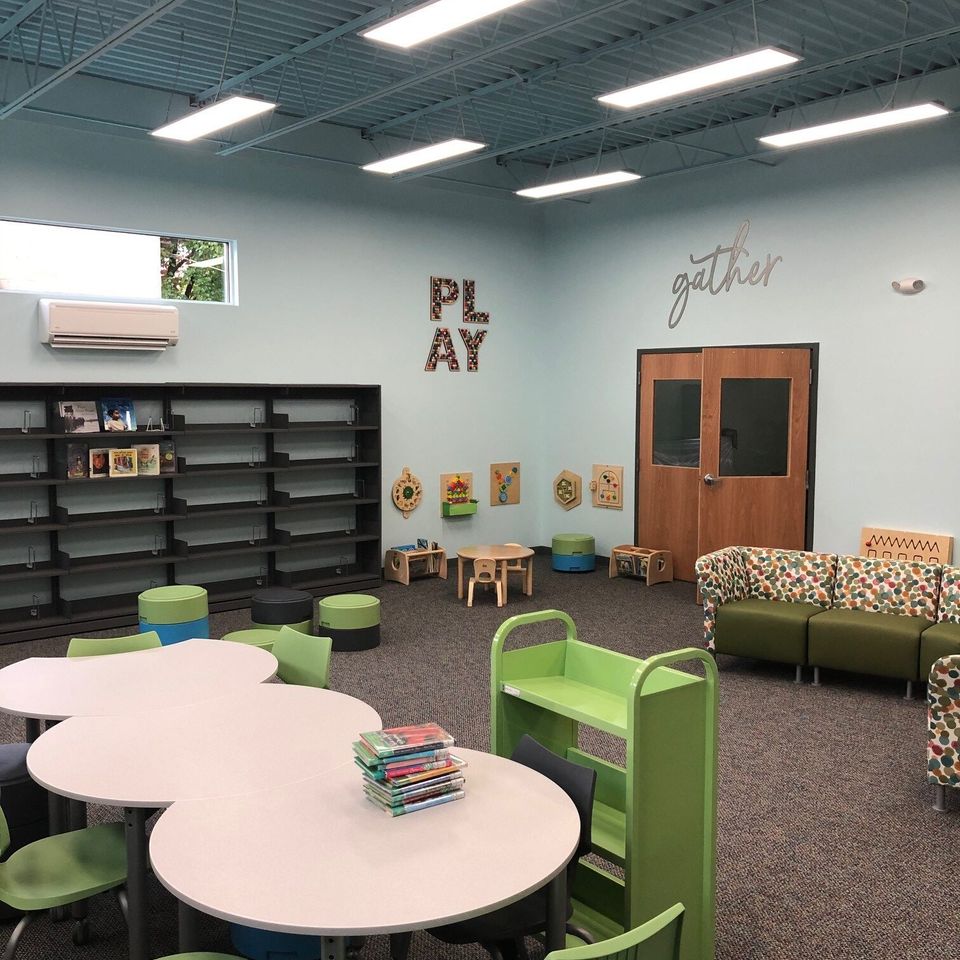 Lehighton library addition completed interior e1614045027951