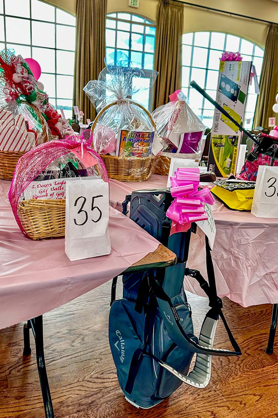 Pink ribbon golf 2024 auctions 30
