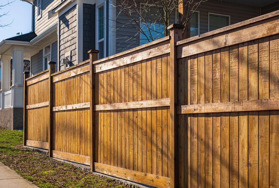 Winter fence repair