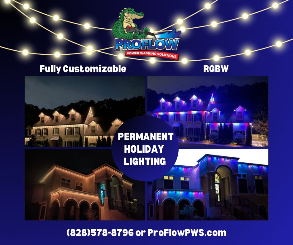 Permanent holiday lighting