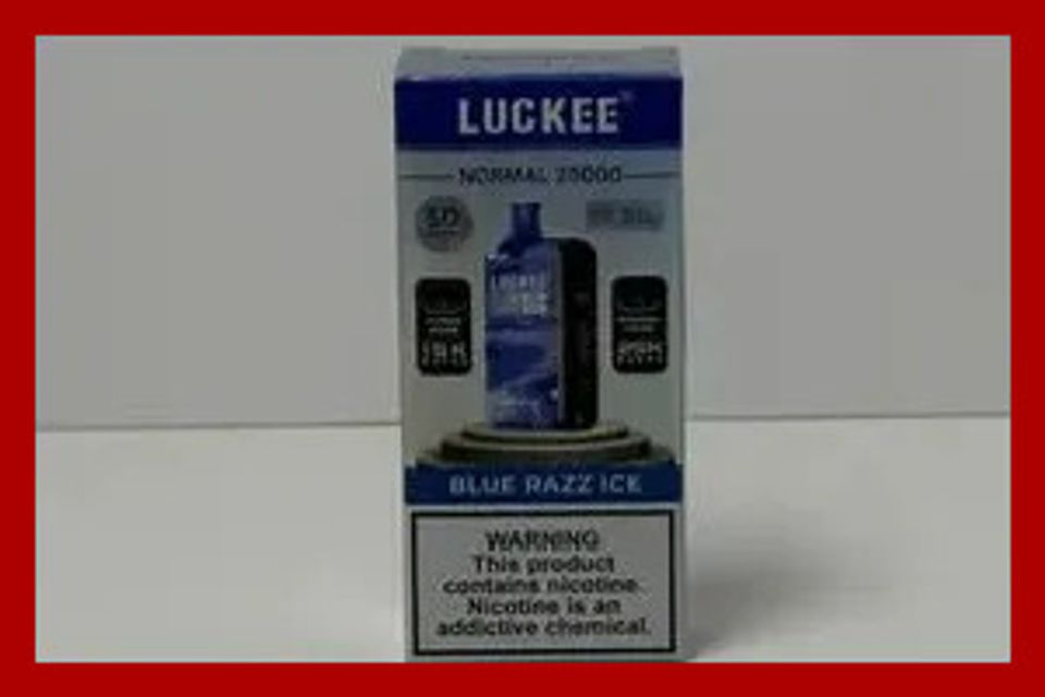 Luckee 25000 Blue Razz Ice Disposable Vape