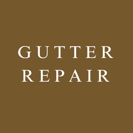 Gutter repair