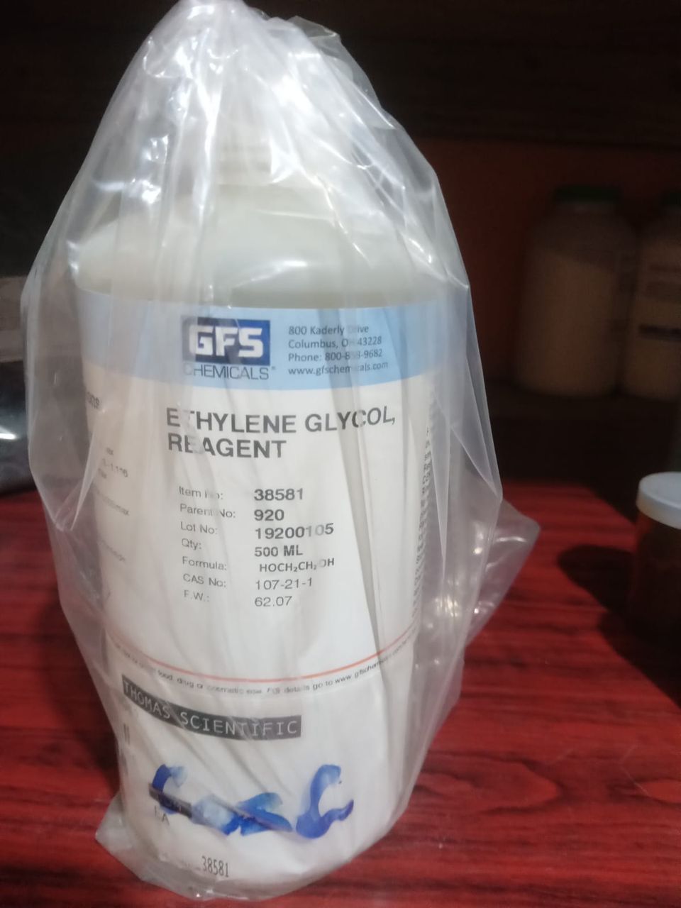 Ethylene glycol reagent