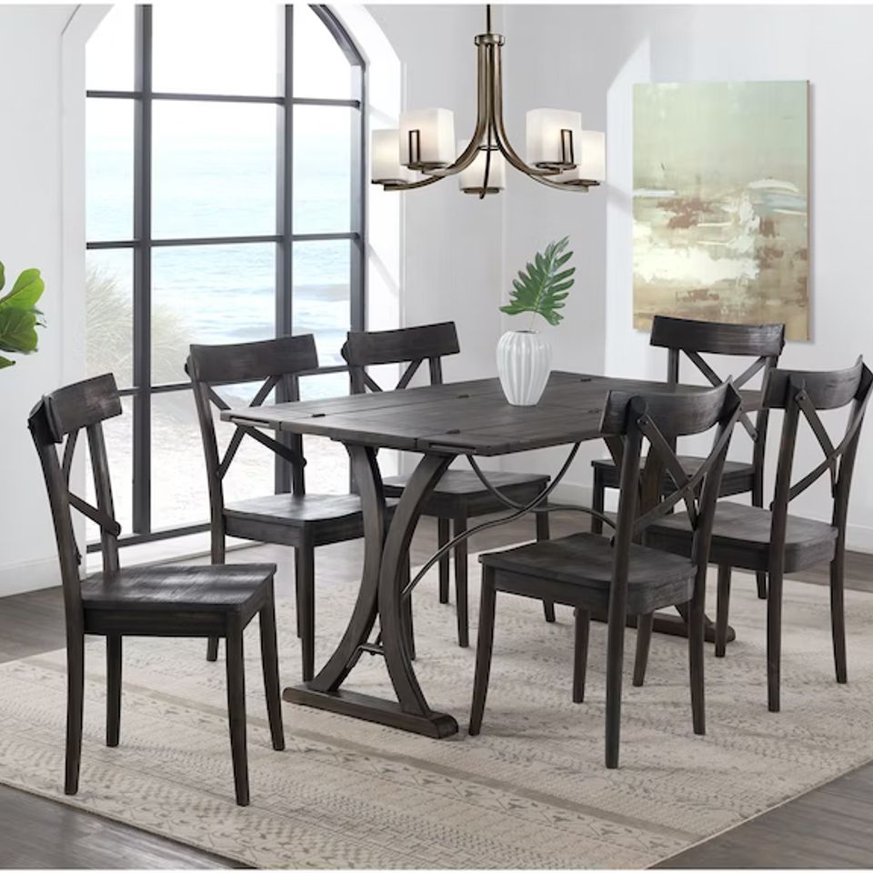 New bedford latte folding dining angle 6 chair