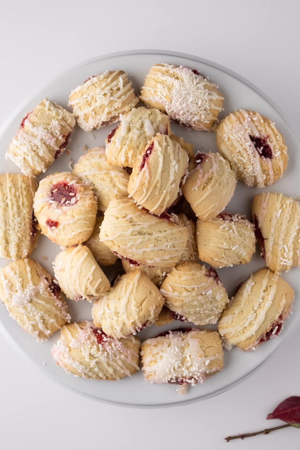 2 pound Raspberry Cuccidati cookies from Toni's Own Cookies