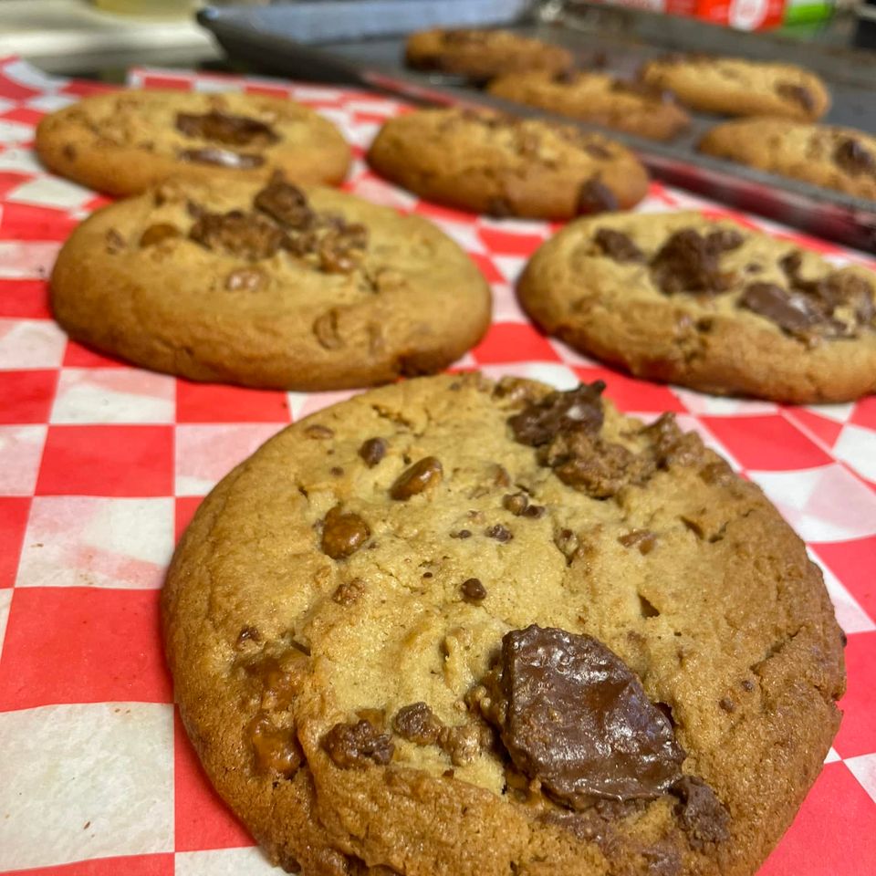 Yummy chocolate cookies from Inferno The Restaurant in Sound Beach