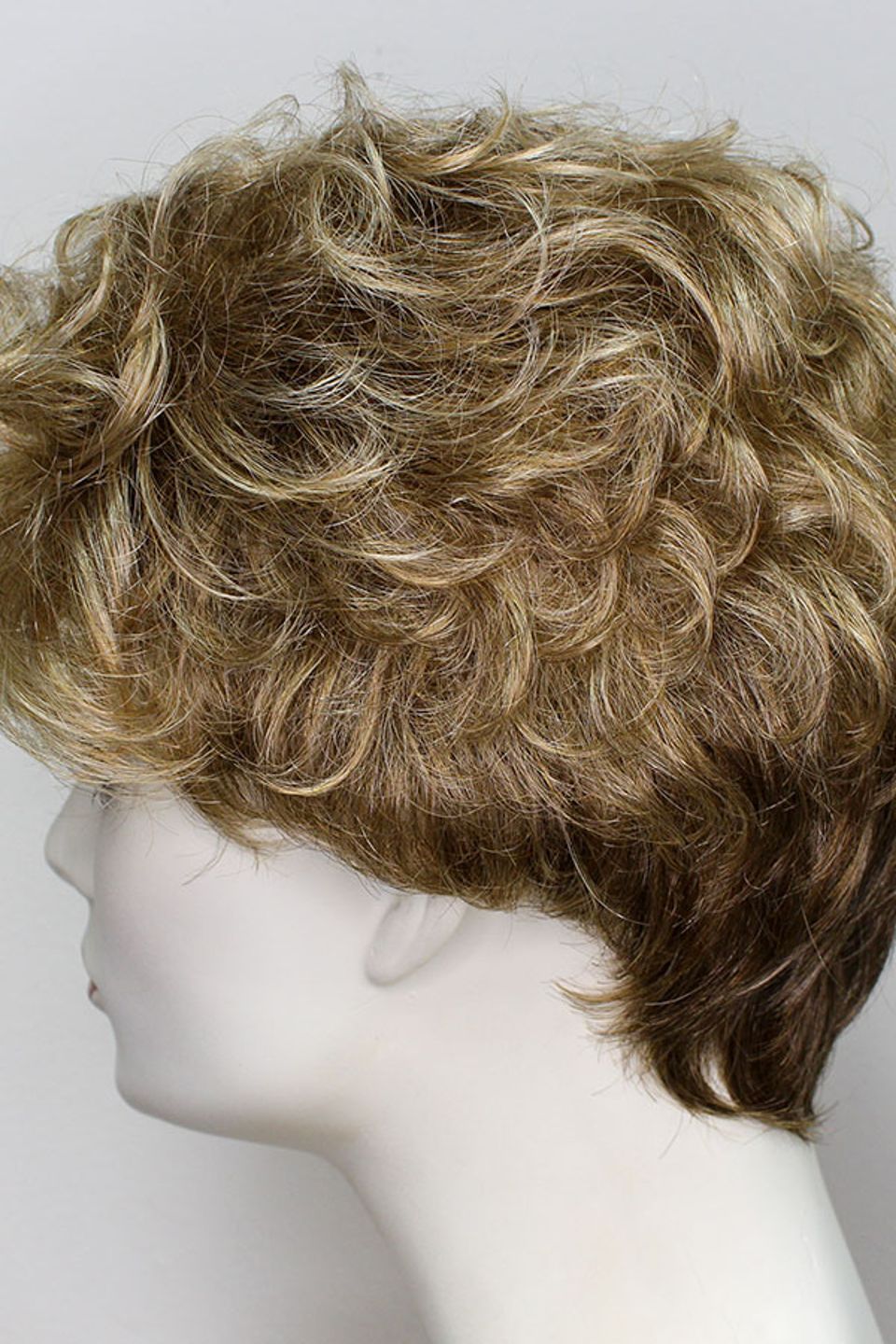 Short blonde curly 4