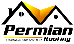 Permian roofing logo