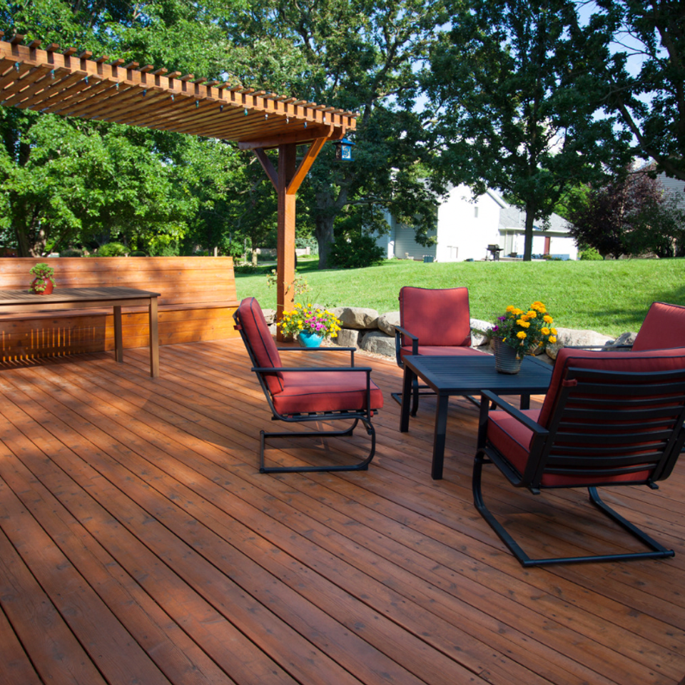 Deck and Patio Painting and Staining by JLB Painting of Selma, NC