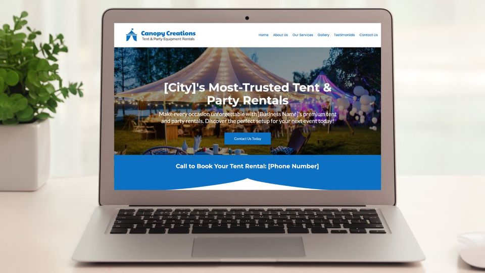 How to Sell Websites to Tent and Party Rentals