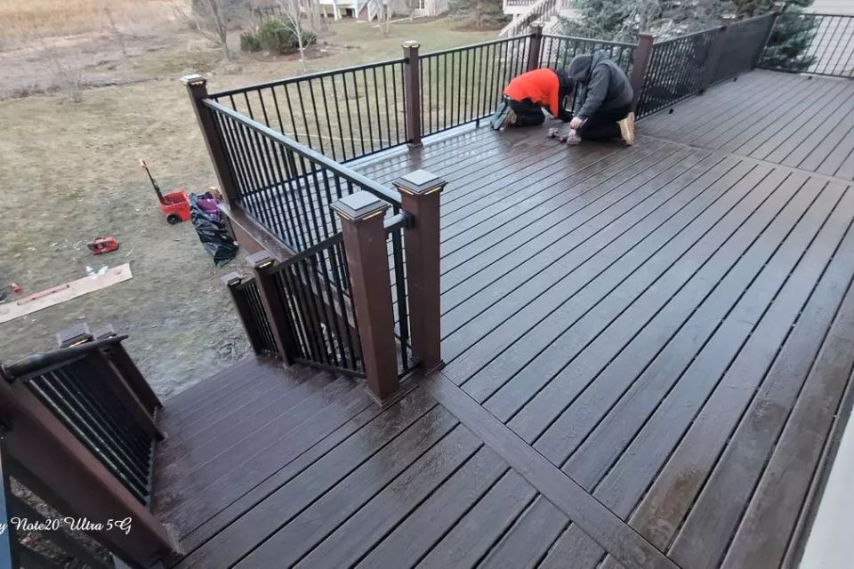 Deck builders casas adobes arizona wood deck
