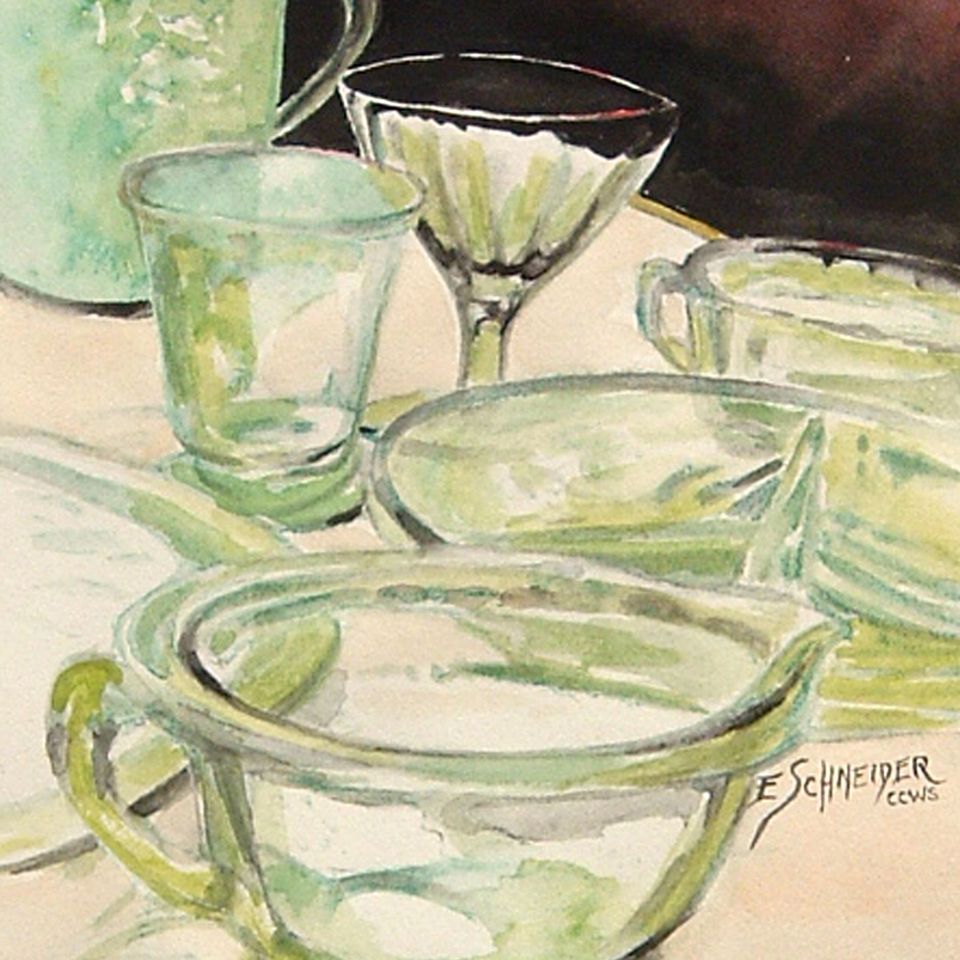 Depression glass