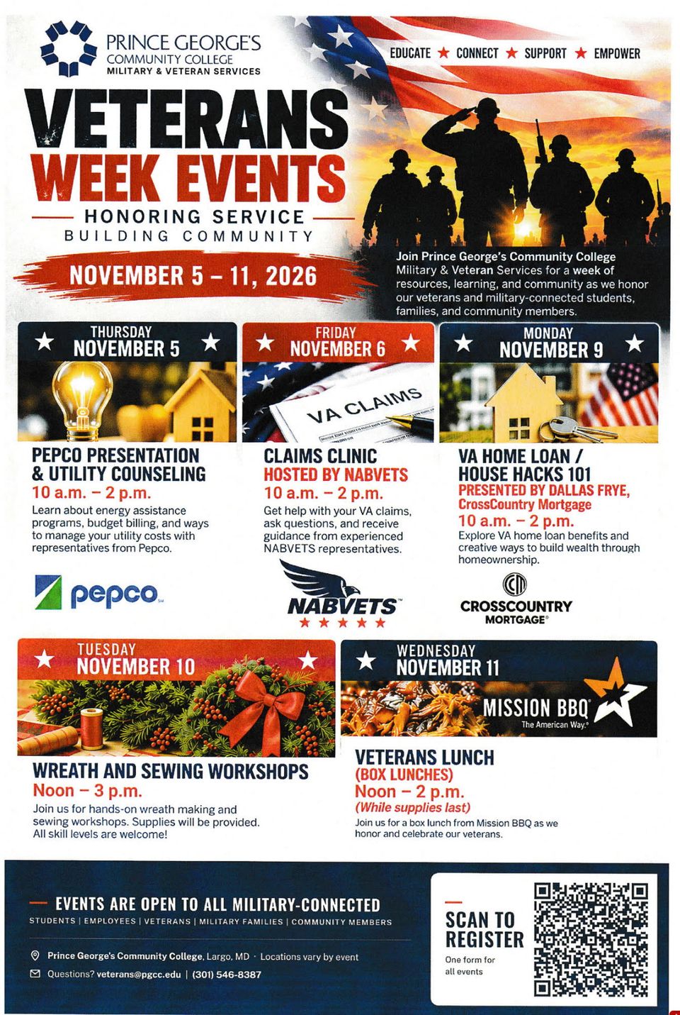 Veterans week events