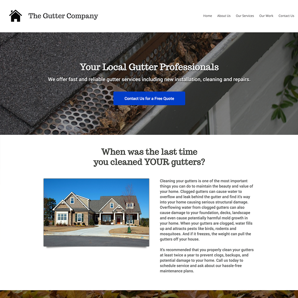 Gutter contractor website design theme20180314 16168 fbw10l