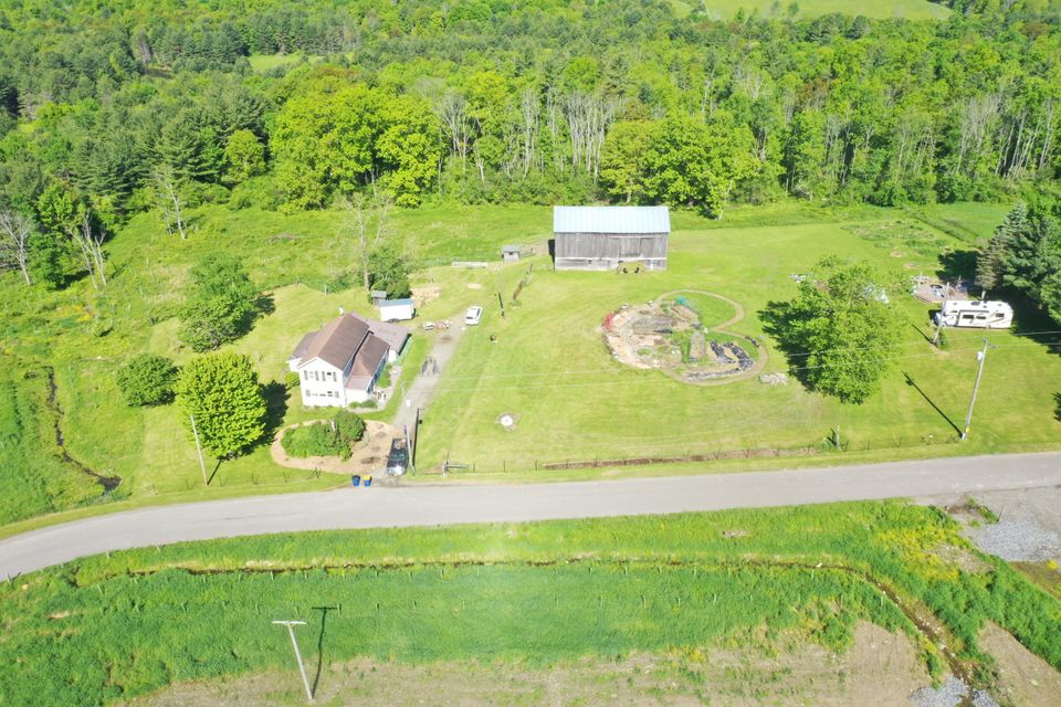 2025 arial drone looking west homestead