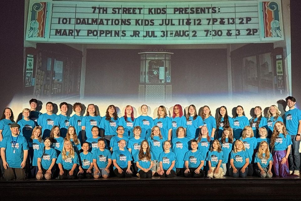 Mary poppins jr cast photo
