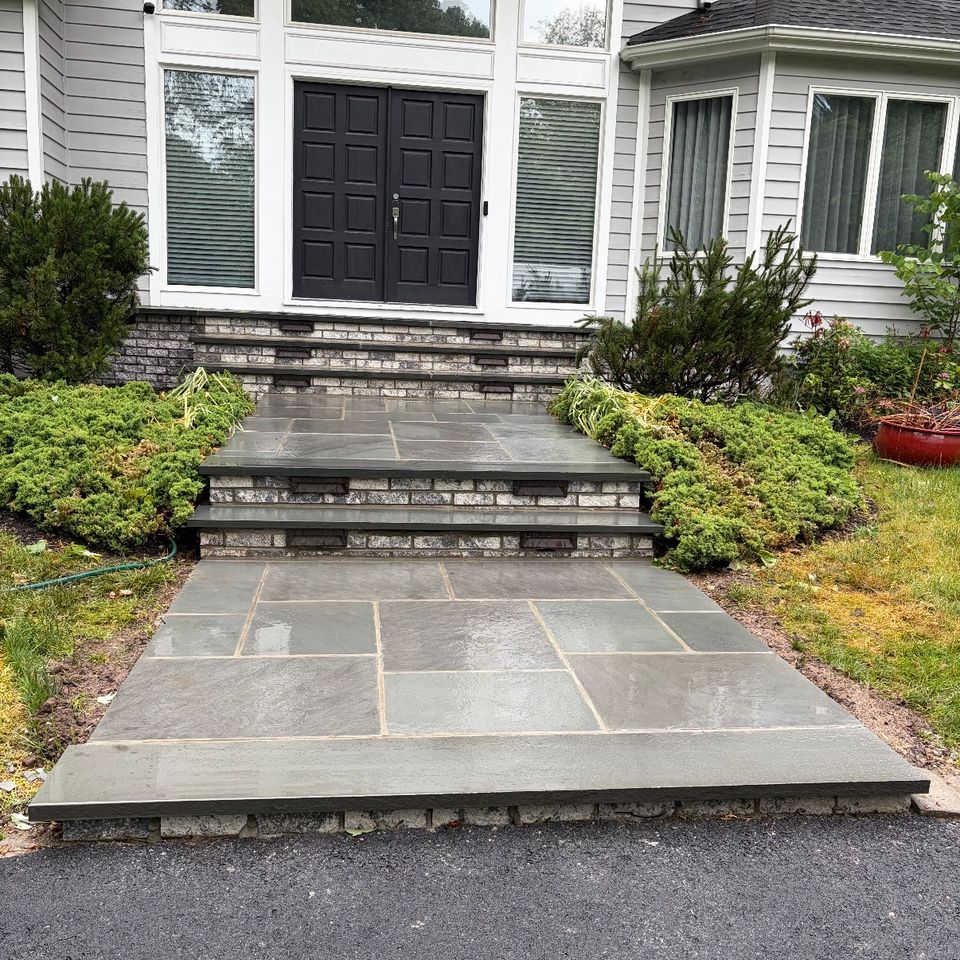 custom walkway and windows in Edgewater NJ