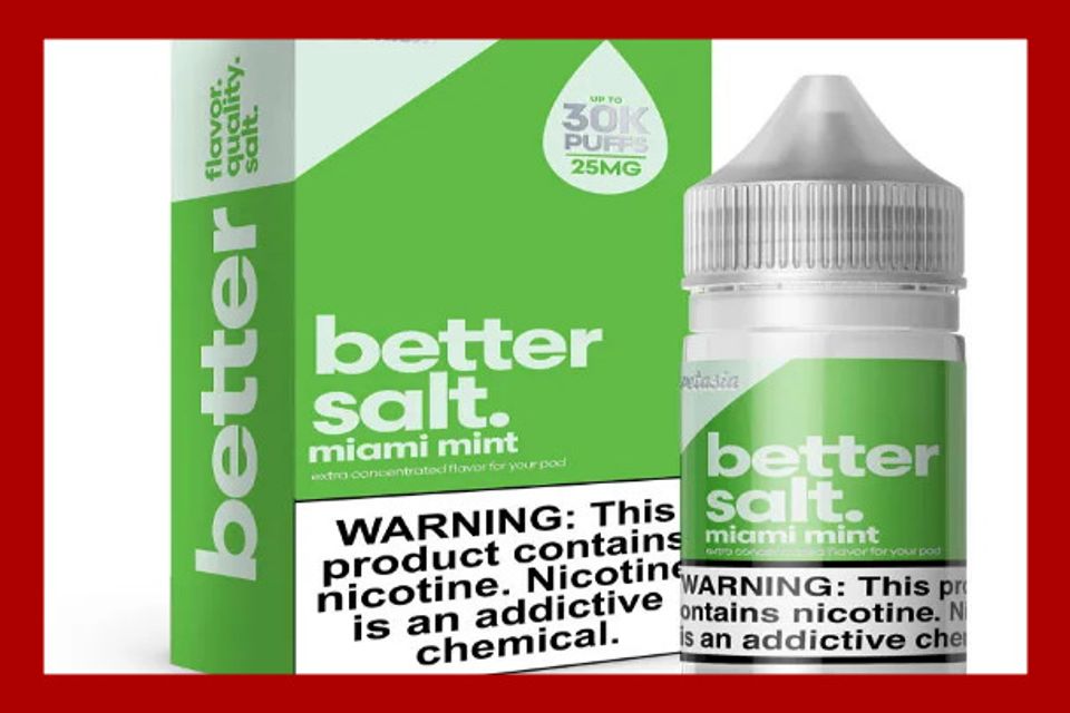 Vapetasia = Better Salt Miami Mint E-Liquid