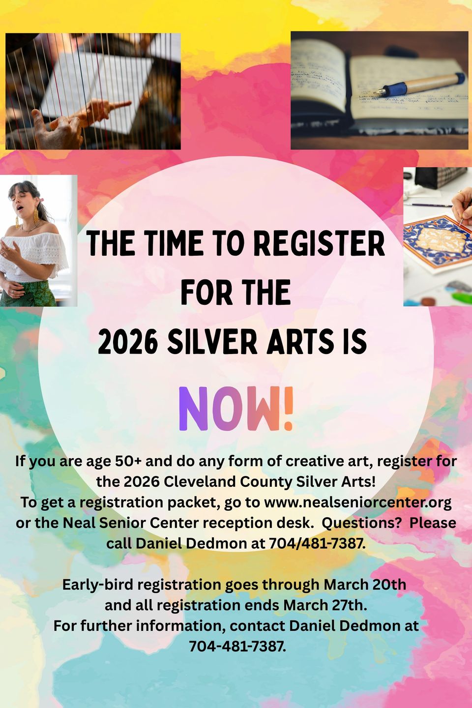 Poster 2026 silverarts kick off