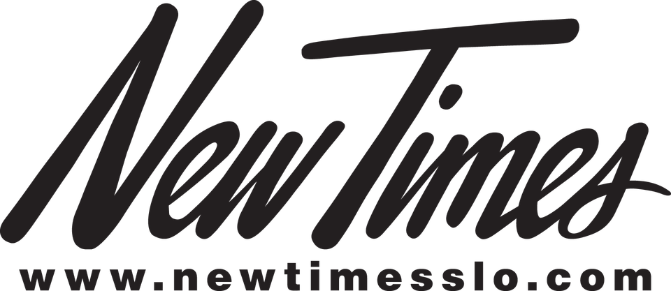 New times logo with website black with no background