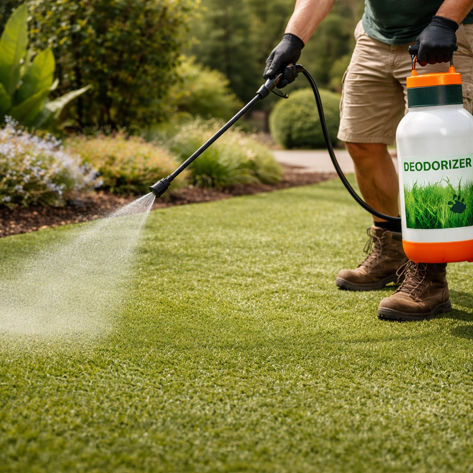 artificial grass cleaning freshup