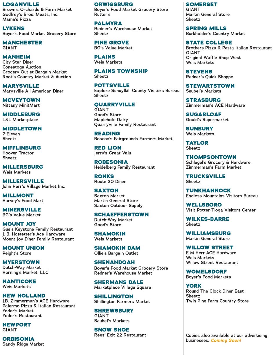 2026 pa outdoors pick up locations no adv 2