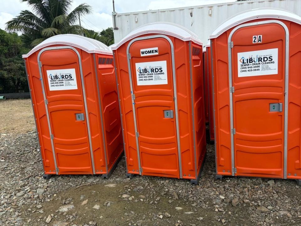 Portable toilets (porta potty)