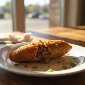 Platano relleno   natural photo