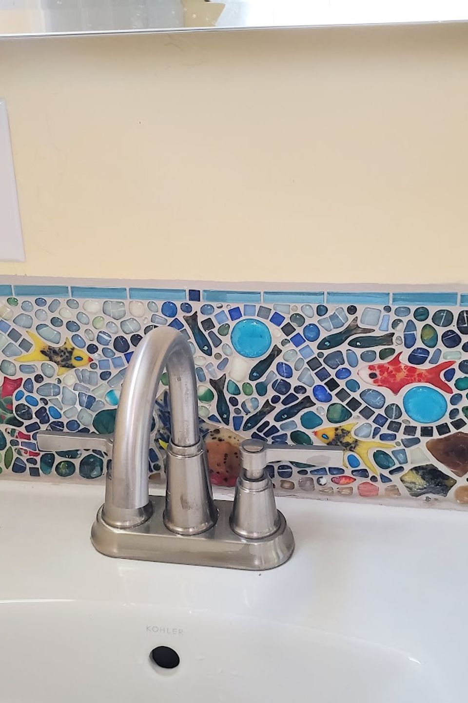 Guest bathroom after