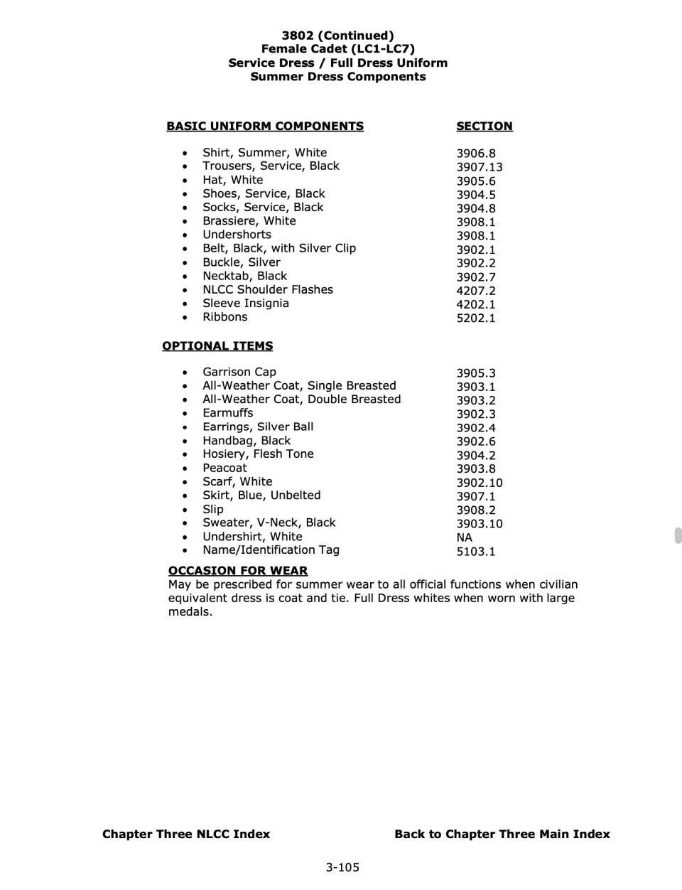League female cadet dress whites salt pepper list 1.png