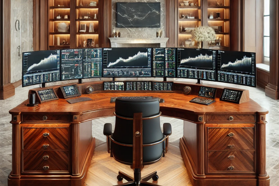 Traders desk