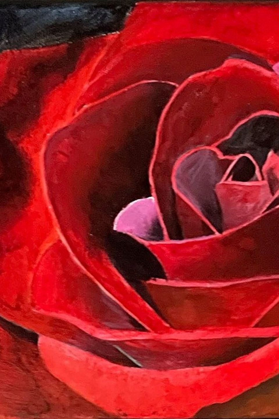 Josh color rose painting
