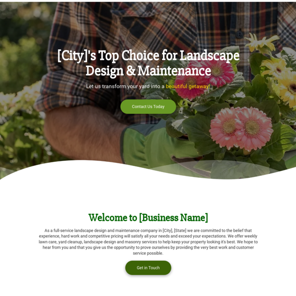 Landscaping