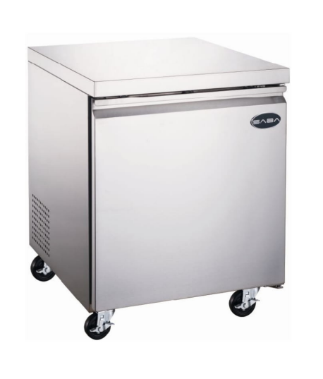 Commercial Restaurant Under Counter Counter Top Work Top Cooler Refrigerator or Freezer with one Stainless Steel Door