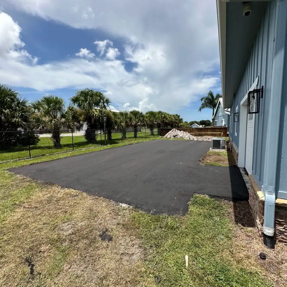 Palm bay parking lot resurfacing 149