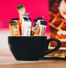 Assorted sugar packet