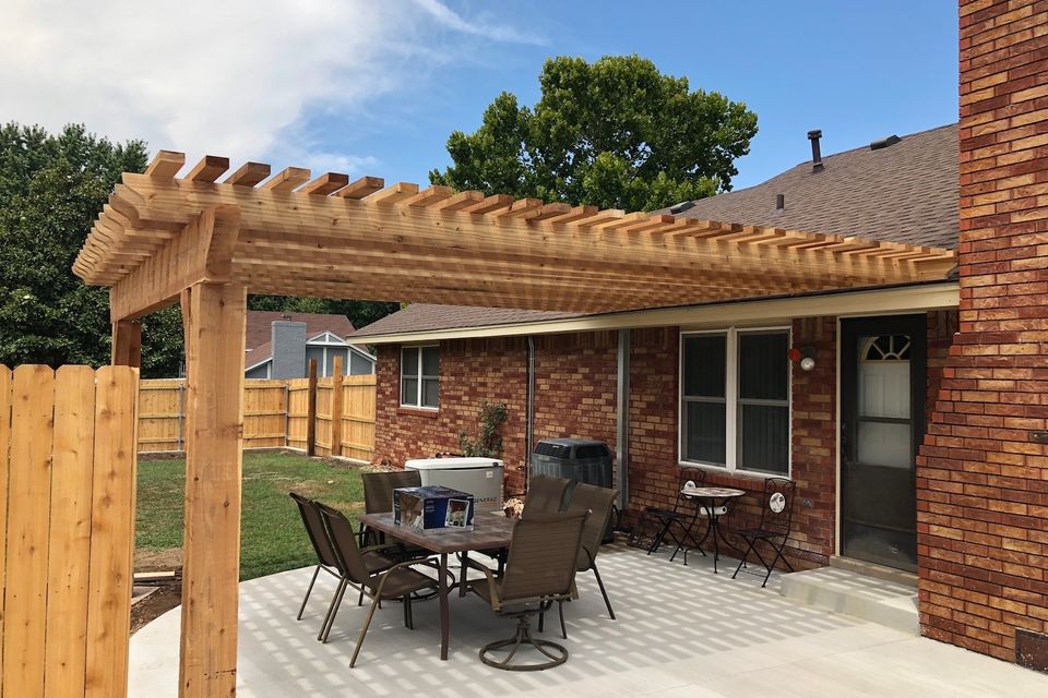 Select outdoor solutions  tulsa oklahoma  outdoor living pergolas shade structures  custom cedar pergola contractor builder construction company  photo jul 24  12 32 34 pm