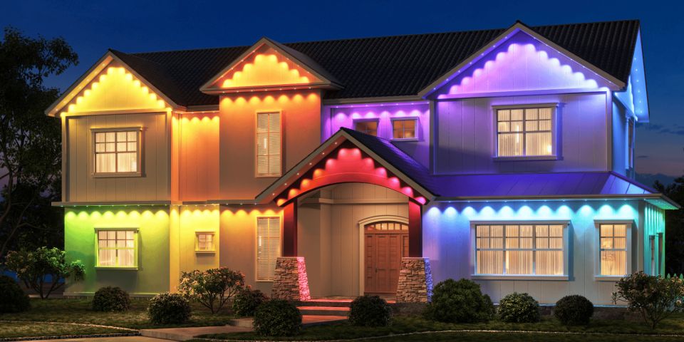 Badlands exteriors permanent lights 1