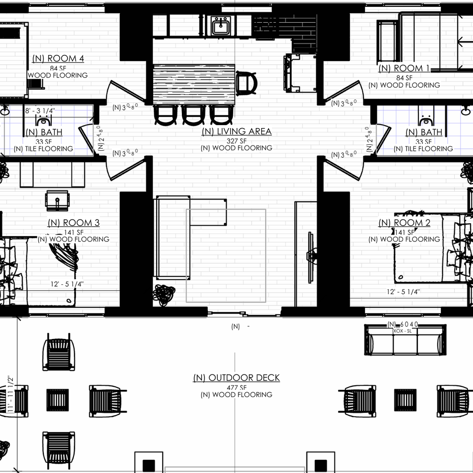 3 container build floorplan