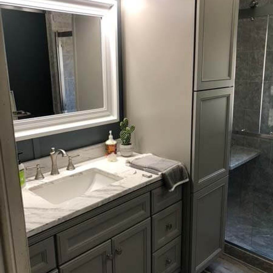 Marble bathroom knoxville