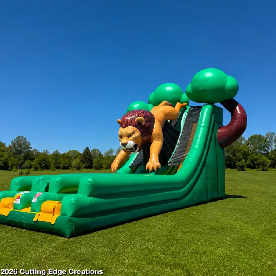 Lion courage giant slide