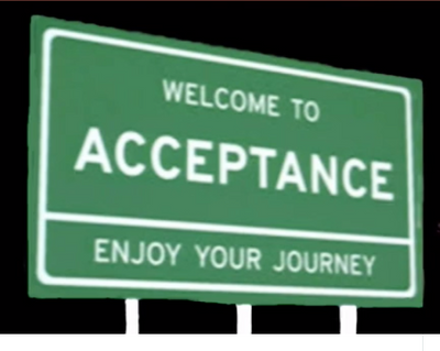 Acceptance graphic